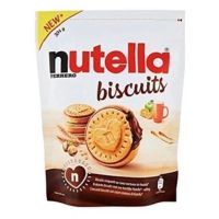 โปรโมชัน Nutella Biscuit Pouch 304g บิสกิตนูเทลล่า สอดไส้ครีมช็อกโกแลต ราคาถูก