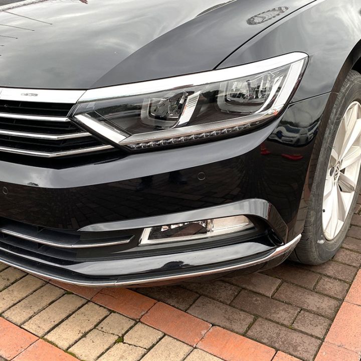 front-fog-lights-eyebrow-wind-knife-sticker-spoiler-for-passat-b8-2016-2019-fog-lamp-eye-lid-cover-trim