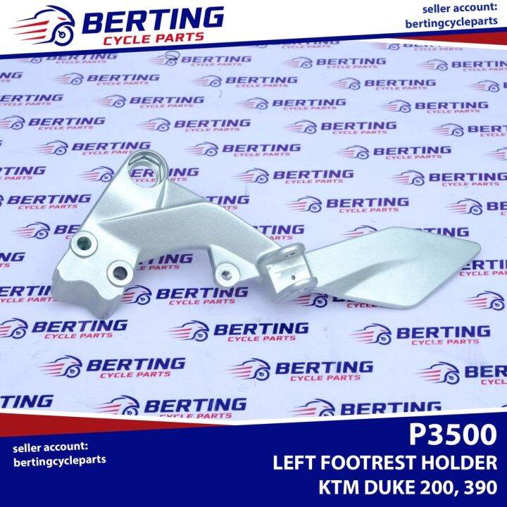 KTM LEFT FOOTREST HOLDER Duke 200 390 Genuine JG113001 Lazada PH