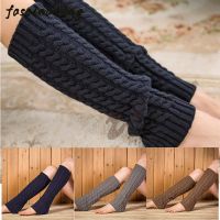 hotx【DT】 Leg Warmers Fashion Gaiters Boot Cuffs Woman winter Thigh Warm boots leg wraps wool  thigh bands