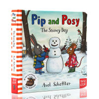 English original picture book PIP and posy and pip the snow day childrens emotional enlightenment picture story paperboard written dispute