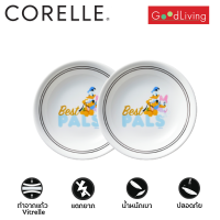 Corelle ชุดจานก้นลึกรุ่น Mickey PlayWfriends ขนาด 8.5 นิ้ว (21 ซม.) จำนวน 2 ชิ้น /C-03-420-PWF-2/TH