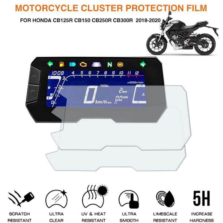 Motorcycle Cluster Scratch Protection Film Dashboard Instrument