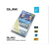 สายเอชดีเอ็มไอ รุ่น GL301 ( 2m.)CABLE M/M NYLON GLink(จีลิงค์)