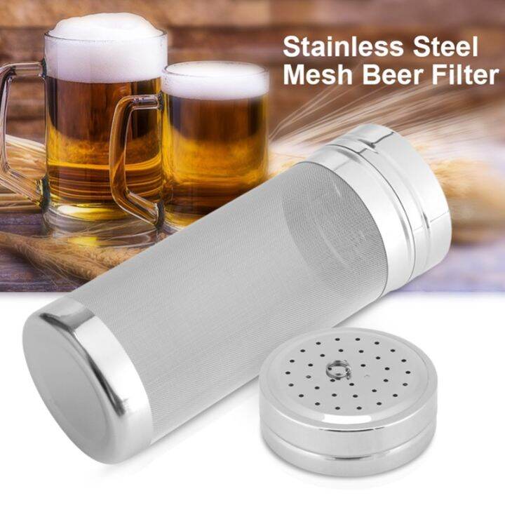Stainless Steel Hop Mesh Filter Homebrew Mesh Beer Filter Strainer Dry