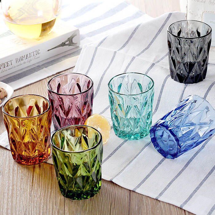 orzer-แก้วน้ำ-เซ็ต-4-สี-diamond-collection-drinking-glass-set-of-4