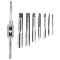 8 in 1 Tap Tool Set Thread Metric Machine Hand Screw Thread Plug Taps Set