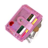Wallet Slim Money Credit Card Holder ID Business Shining PU Leather Purse Case