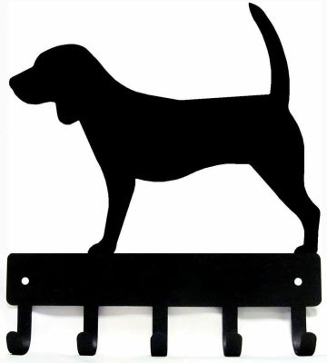 Beagle Dog - Key Hooks & Keychain Holder - Small 6 inch Wide