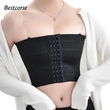 Chest Binder Cosplay Wrap Chest Band Strapless Sports Bra For Women