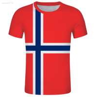 2023 NEW Free Custom Norwegian T-shirt, Norwegian T-shirt, No Flag, Country Name Shirt, Diy Liberation Shirt brand new T-shirt