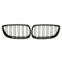 2pcs Front Bumper Mesh Guards Grille Trim Cover for BMW Kidney E92 E93 3 Series Coupe Cabriolet M3 Grill