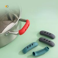 Silicone Pan Handle Cover Heat Insulation Oven Mitt Glove Casserole Ear Pan Pot Holder Oven Grip Non-slip Kitchen Accessories Other Specialty Kitchen