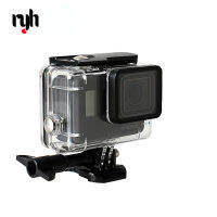 กระจกนิรภัยกันน้ำเคสป้องกันปลอกหุ้ม150ฟุตสำหรับกล้องแอคชั่น GoPro Hero 6 5อุปกรณ์เสริมสำหรับ GoPro Pro