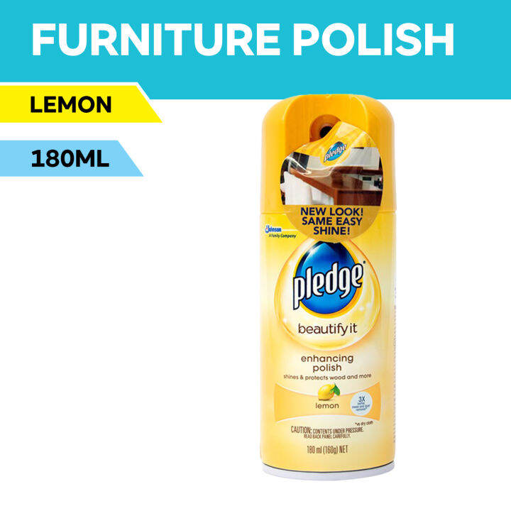 Pledge Furniture Lemon 180ml Lazada PH