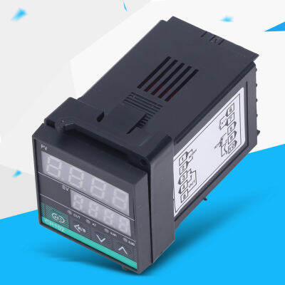 PID เทอร์โมสแตท2จอแสดง AC220V รีเลย์ควบคุมอุณหภูมิอัจฉริยะสำหรับเตาอบสำหรับการชงที่บ้าน