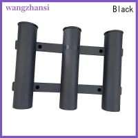 Wangzhansi ชั้นวางเบ็ดตกปลาพลาสติก3หลอดเชื่อมโยงเบ้าปลั๊กที่ใส่สำหรับกล่องอุปกรณ์ตกปลาเรือทางทะเล