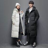 -20°C Down Jacket Men Long Jackets Winter Warm Lightweight White Duck Down Coats Men Streetwear Overcoats Women Clothing