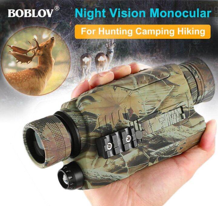 Boblov PJ2 IR Infrared Night Vision Monocular Binoculars with Fileter
