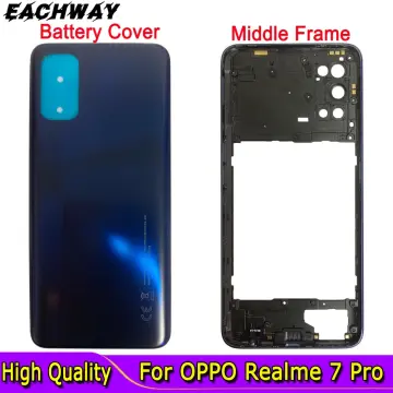 LCD Frame Middle Chassis for Realme C25Y - Blue by