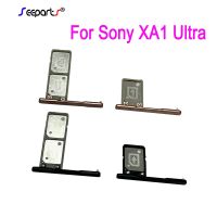 ถาดใส่ซิมกระเป๋าเก็บบัตร Sony Xperia XA1 Ultra อะแดปเตอร์สำหรับโซนี่ช่องใส่ที่ใส่ถาด C7ถาดใส่ซิมการ์ดอะไหล่ซ่อม