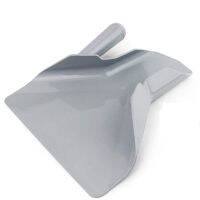 Durable Plastic Chip Scoop French Fries Shovel Loader Chip Packaging Shovel Funnel Popcorn Fast Food Bar Restaurant Supply Gray