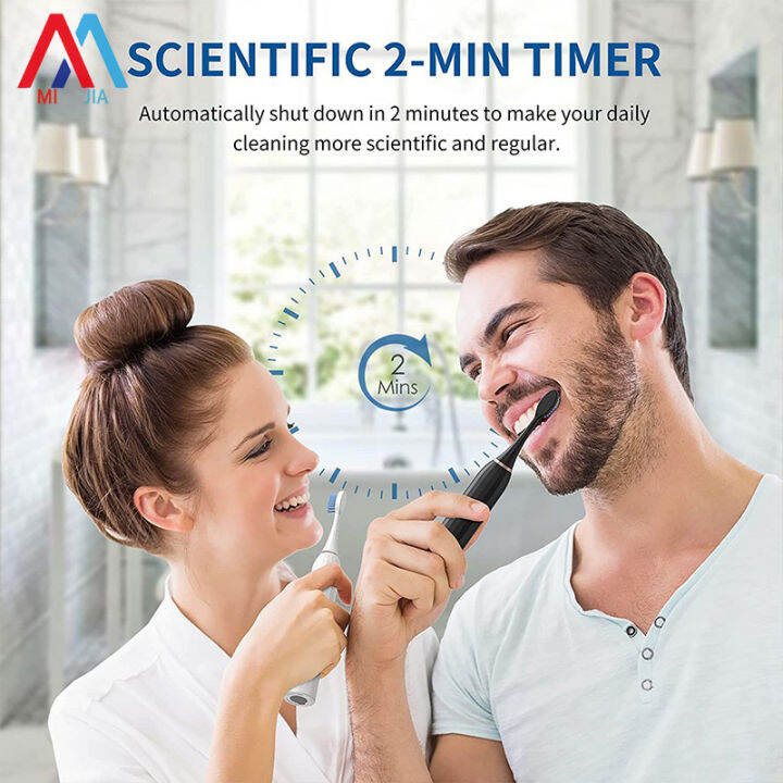 XIAOMIMIJIA Electric Toothbrush Electric Flosser Teeth Scrubber Water