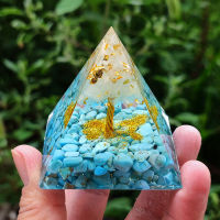 Orgonite Pyramide Meditation Tool Healing Protection Yoga Generator Amethyst Orgone Pyramid