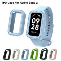 TPU Screen Protector Case for Redmi Band 2 Smart Band2 Bumper Frame Protective Cover Scratched Resistant Shell Shockproof