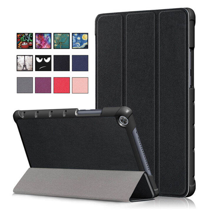 เคสสำหรับหัวเหว่ย-mediapad-m5-lite-เคส-jdn2-al00-jdn2-w09-8-jdn2-l09สำหรับ-huawei-m5-lite-8-0นิ้วเคสขาตั้งพับได้แม่เหล็กแบบบาง