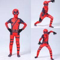 Deadpool Tights Full Cosplay Costume Superhero Suit Jumpsuit