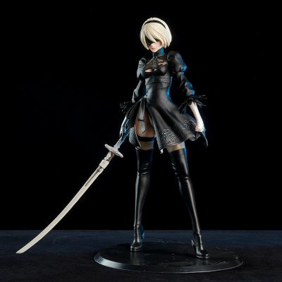 ZZOOI 28cm NieR Automata 2B Model  Action Figurine  Collectible Anime Figures Figurine Statue Collectible  Doll Decoration Toy Gift
