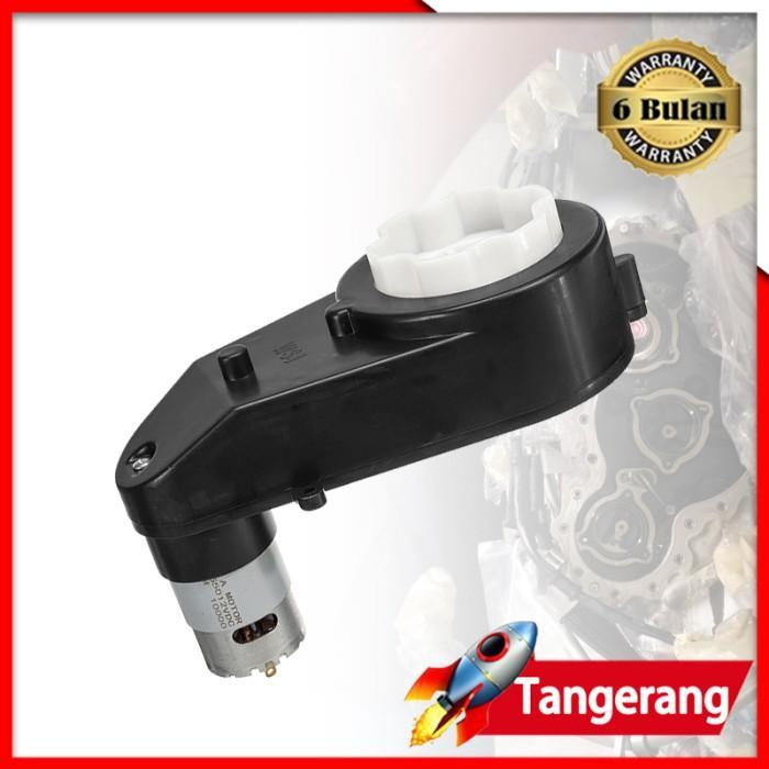 GEARBOX MOBIL AKI 12 VOLT MOBILAN ANAK DINAMO GEARBOX 12V 550