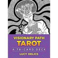 [ไพ่แท้-พร้อมส่ง]​ Visionary Path Tarot -​ Lucy Delics ไพ่ออราเคิล ไพ่ยิปซี ไพ่ทาโร่ ไพ่ทาโรต์ oracle card cards