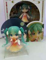 อะนิเมะ GSC H Atsune Miku รูปการกระทำดวงจันทร์นางฟ้า539 # สีขาว Wugou ตัวเลขของสะสมสำหรับเด็กคริสต์มาสของขวัญของเล่น