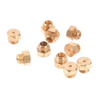 10 PCS/bag M5*0.75 LPG/NG Gas Water Heater Nozzle Jet 0.7mm 1.0mm Liquid And Natural Gas Water Heater Nozzle Jet Accessories Welding Tools