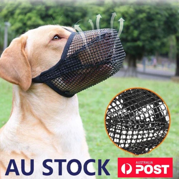 chewing-for-licking-breathable-pet-muzzle-dog