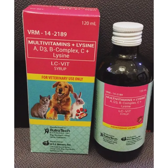 LC Vit Syrup multivitamin supplement for dogs and cats5vs Lazada PH