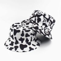 [hot]CNTANG Summer New Bucket Hat Fashion Women Panda Zebra Black White Pattern Fisherman Hats Men Double-sided Panama Outdoor Visor