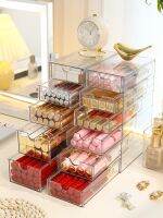 【YD】 Holder Makeup Organizer Storage Rotating Display Transparent Plastic