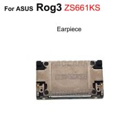 Aocarmo อะไหล่สำหรับ Asus Rog Phone 3หูหูฟังลำโพงด้านล่างเป็นลำโพงเสียงกริ่งเตือนสายเคเบิลงอได้ Zs661ks