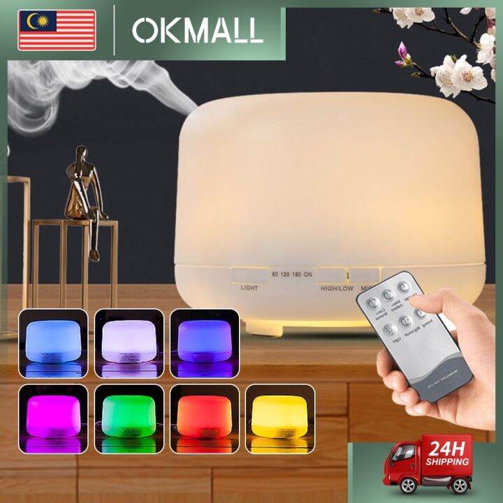 Big Promo 【Ready Stock】Air Diffuser for Essential Oil Air Purifier with Aroma Aromatherapy Air