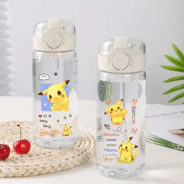 Anime Pokemon Thermos Cups Pikachu Thermo Bottle Cup Smart