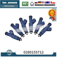 For 1997-2001 Cadillac Catera 1996-1997 Saab 900 1996-1997 Saab 9000 1999-2003 Saab 9-5 6Pcs Fuel Injectors 0280155712