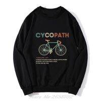 {Echoes Department Store}ผู้ชาย Cycopath ตลกขี่จักรยานสำหรับนักปั่นจักรยานและนักขี่จักรยาน Hoodie O คอเสื้อกันหนาว Unisex เสื้อกันหนาว Harajuku Streetwear