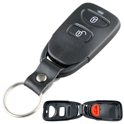 เคสกุญแจรถยนต์อัตโนมัติสมาร์ท Kunci Remote Mobil 2 + 1ปุ่มอีลานตร้าโซนาต้าเหมาะสำหรับฮุนได Hyundai Accent 2005-2008
