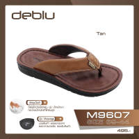 M9607 รองเท้าแตะ ชาย แบบสวม แบบหนีบ deblu เดอบลู นุ่มนิ่ม เพื่อสุขภาพ น้ำหนักเบา ของแท้ 100%