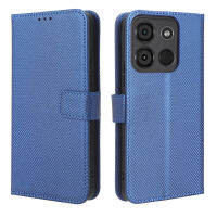 เคส A60พับได้สำหรับ ITEL เคสแท่นวางโทรศัพท์แบบกระเป๋าสตางค์เคส PU หนังกลับ A60