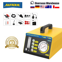 1ปี Warry AUTOOL รถ SDT208ควันเครื่องตรวจรอยรั่วตัวทดสอบระบบ EVAP สำหรับสูญญากาศไอเสียเทอร์โบเปลี่ยนระบบระบายความร้อนเครื่องทดสอบการรั่วซึมท่อ