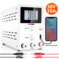 NICE-POWER Adjustable 0-30V 0-10A DC Power Supply 12V 15V 30V 10A Switching Plating Lab Power Supply,For electronic parts mobile phone maintenance, aging test, laboratory R-SPS3010 thumbnail